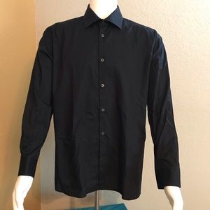 John Varvatos USA Black Slim Fit Shirt